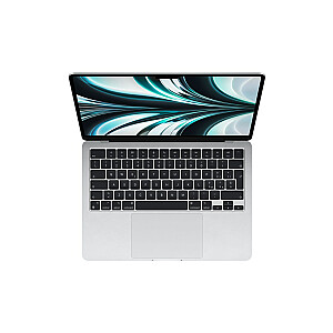 Nešiojamas kompiuteris Apple MacBook Air MacBookAir M2 34,5 cm (13,6 colio) Apple M 8 GB 256 GB SSD Wi-Fi 6 (802.11ax) macOS Monterey Silver