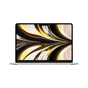 Ноутбук Apple MacBook Air MacBookAir M2 Ноутбук 34,5 см (13,6") Apple M 8 ГБ 256 ГБ SSD Wi-Fi 6 (802.11ax) macOS Monterey Beige