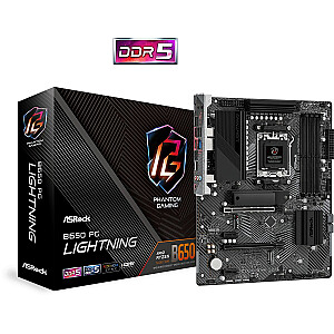 Asrock B650 PG Lightning AMD B650 lizdas AM5 ATX