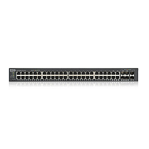 Zyxel GS1920-48V2 valdomas Gigabit Ethernet (10/100/1000) juodas