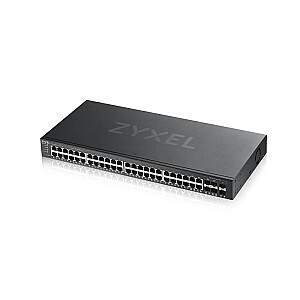 Zyxel GS1920-48V2 valdomas Gigabit Ethernet (10/100/1000) juodas