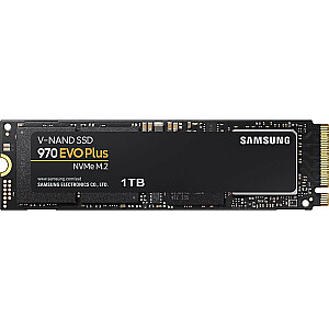 SSD diskas Samsung 970 EVO Plus 1 TB M.2 2280 PCI-E x4 Gen3 NVMe (MZ-V7S1T0BW)