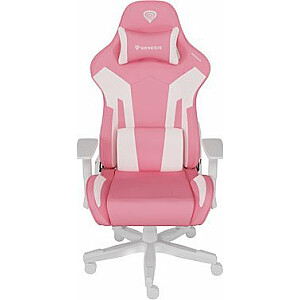 Розово-белое кресло Genesis Nitro 710 (NFG-1929)