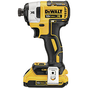 Гаечный ключ DeWALT DCF887D2-QW 3250 об/мин черный, желтый