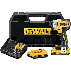 Гаечный ключ DeWALT DCF887D2-QW 3250 об/мин черный, желтый