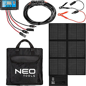 Nešiojama saulės baterija 120W/18V NEO Tools 90-141
