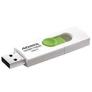 USB atmintinė ADATA UV320 128 GB USB Type-A 3.2 Gen 1 (3.1 Gen 1), žalia, balta