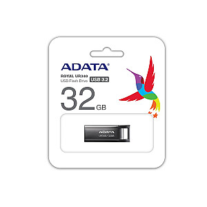 USB atmintinė ADATA UR340 32 GB USB Type-A 3.2 Gen 1 (3.1 Gen 1) Juoda