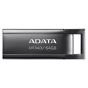 ADATA UR340 64 GB USB Type-A 3.2 Gen 2 (3.1 Gen 2) USB atmintinė juoda