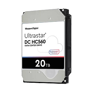 WESTERN DIGITAL ULTRASTAR 20TB SATA KIETUS DISKAS 0F38785