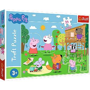 TREFL PEPPA PIG 24 det. dėlionė „Kiaulytė Pepa“, 24 det.