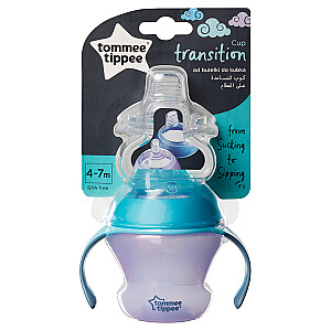 TOMMEE TIPPEE buteliukas - gertuvėlė su rankenėlėm, 4-7 mėn., 44708597