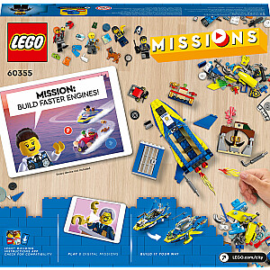 60355 LEGO® City Missions Детективные миссии водной полиции