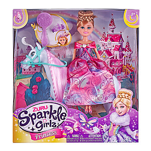 SPARKLE GIRLZ lėlės žaidimų rinkinys su arkliu Princess, 10057