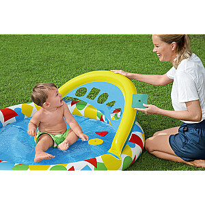 Надувной бассейн BESTWAY Splash & Learn, 1,20 м x 1,17 м x 46 см, 52378