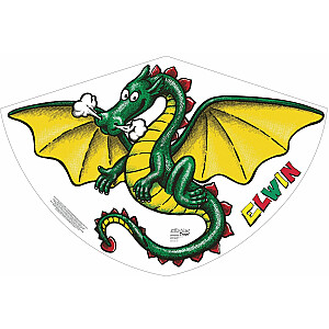 Воздушный змей GUNTHER Dragon Elvin, 92x62 см, ПЭ, 1181