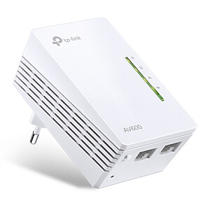 TP-LINK AV600 Wi-Fi Powerline Extender TL-WPA4226 10/100 Mbit/s, Ethernet LAN (RJ-45) ports 2, 802.11n, Wi-Fi data rate (max) 300 Mbit/s, Data transfer rate (max) 600 Mbit/s