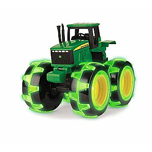 JOHN DEERE traktorius su šviečiančiais ratais Monster, 46434