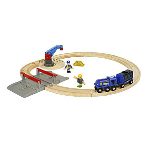 BRIO rinkinys Policijos transportas, 33812