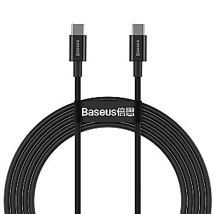 Baseus Superior USB laidas 1 m USB 2.0 USB C Juodas