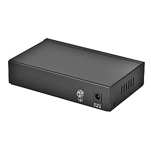 Сетевой коммутатор Extralink EX.14831 Неуправляемый L2 Fast Ethernet (10/100) Power over Ethernet (PoE) Черный