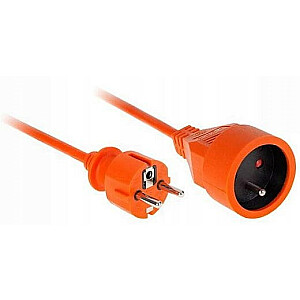VERTEX PZO50M Prailginamasis laidas 50 m 3x2,5 mm Oranžinė