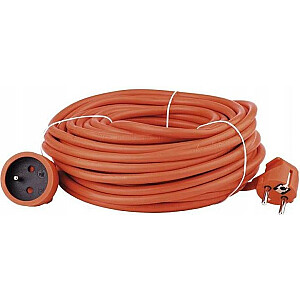VERTEX PZO50M Prailginamasis laidas 50 m 3x2,5 mm Oranžinė