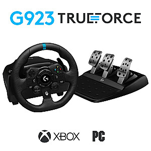 Žaidimų vairas Logitech G923 Xbox One