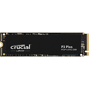 „Dysk Crucial P3 Plus“ 1 TB M.2 2280 PCI-E x4 Gen4 NVMe SSD (CT1000P3PSSD8)