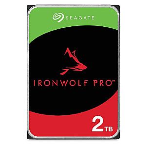 Seagate IronWolf Pro ST2000NT001 3,5" vidinis kietasis diskas 2000 GB