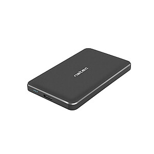 NATEC CASE HDD OYSTER PRO 2.5" USB 3.0 ALUMINIUM SLIM