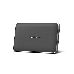 NATEC CASE HDD OYSTER PRO 2.5" USB 3.0 ALUMINIUM SLIM