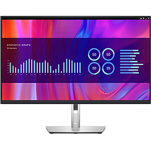 Dell USB-C Hub Monitor P3223DE 31.5 ", IPS, QHD, 2560 x 1440, 16:9, 5 ms, 350 cd/m², Black, 60 Hz, HDMI ports quantity 1