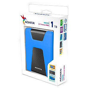Išorinis kietasis diskas ADATA HD650 1000 GB Blue
