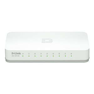 Сетевой коммутатор D-Link GO-SW-8E/E Неуправляемый Fast Ethernet (10/100) Белый