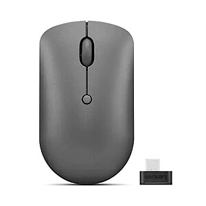 „Lenovo Wireless Compact Mouse 540 Storm Grey“, 2,4 G belaidis per USB-C imtuvą