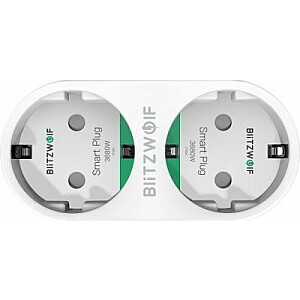 Blitzwolf BW-SHP7 Smart Socket Viedā kontaktligzda 3,8kW / Google Home / IFTTT