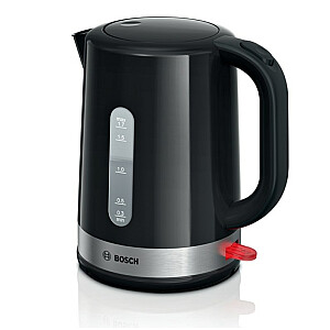 Электрический чайник Bosch TWK6A513 1,7 л 2200 Вт Черный, Нержавеющая сталь