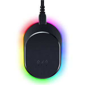 Razer Mouse Dock Pro + belaidžio įkrovimo rinkinys RGB LED lemputė, USB, belaidis, juodas