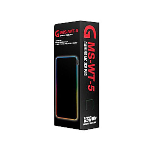 Žaidimų pelės kilimėlis Goodbuy GMS-WT-5 RGB / 350 x 255 / 14 režimų