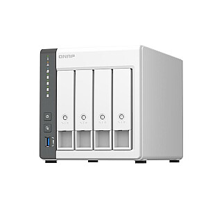 NAS STORAGE TOWER 4 ОТСЕКА/БЕЗ ЖЕСТКИХ ДИСКОВ TS-433-4G QNAP