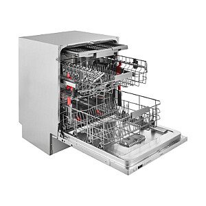 Встраиваемая посудомоечная машина WHIRLPOOL WIC 3C33 PFE, класс энергопотребления D (старый A+++), 60 см, Powerclean PRO, третья корзина, 8 программ