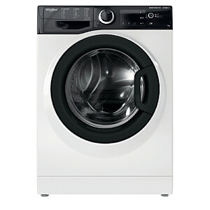 Стиральная машина WHIRLPOOL WRSB 7238 BB EU, 7 кг, 1200 об/мин, класс энергопотребления D, глубина 43,5 см, инверторный двигатель