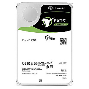 Seagate Enterprise ST12000NM000J 3,5 colio 12K Serial ATA III vidinis kietasis diskas