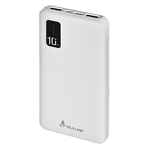 EXTRALINK EPB-098W 10000MAH 5V POWER BANK БЕЛЫЙ