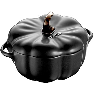 Mini Cocotte apvalus moliūgas STAUB 40508-549-0 - juodas 700 ml