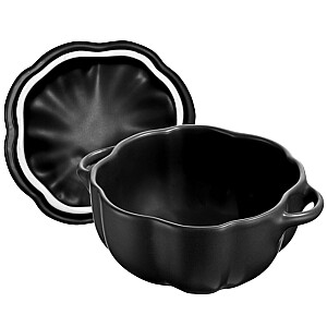 Mini Cocotte круглая тыква STAUB 40508-549-0 - черная 700 мл