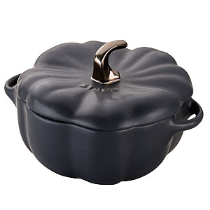 Mini Cocotte apvalus moliūgas STAUB 40508-549-0 - juodas 700 ml