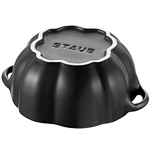 Mini Cocotte круглая тыква STAUB 40508-549-0 - черная 700 мл