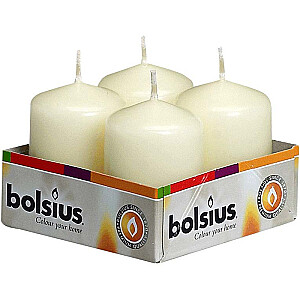 Žvakidė Bolsius ivory 4 vnt. 647148